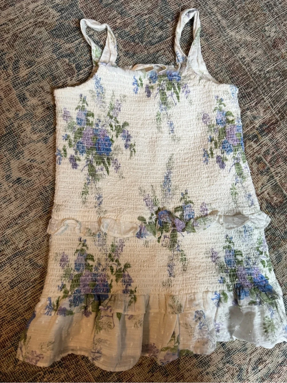 LoveShackFancy easy dress ruffled